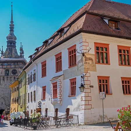 Casa Cu Cerb Hotel Sighisoara Bagian luar foto