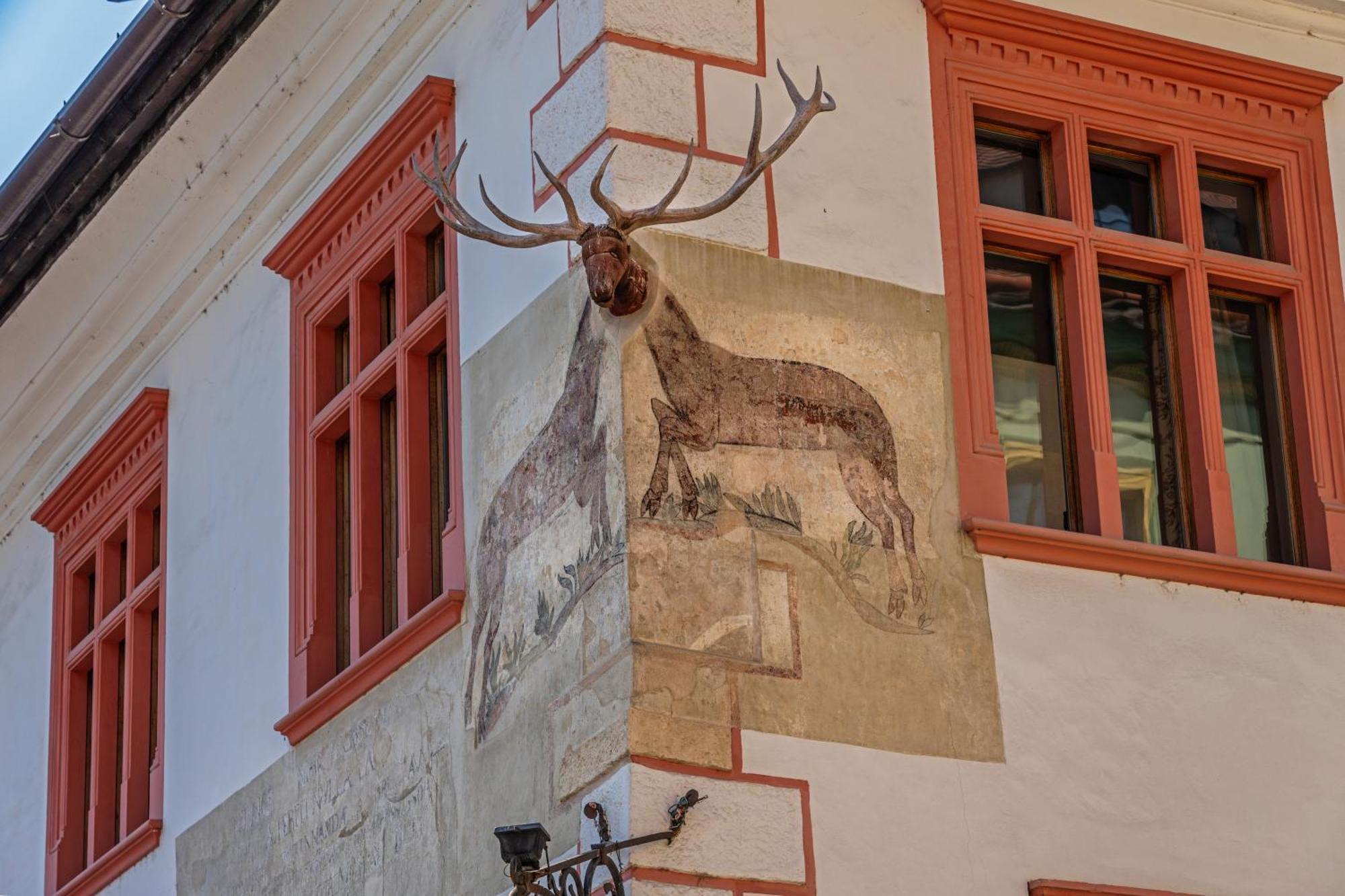 Casa Cu Cerb Hotel Sighisoara Bagian luar foto