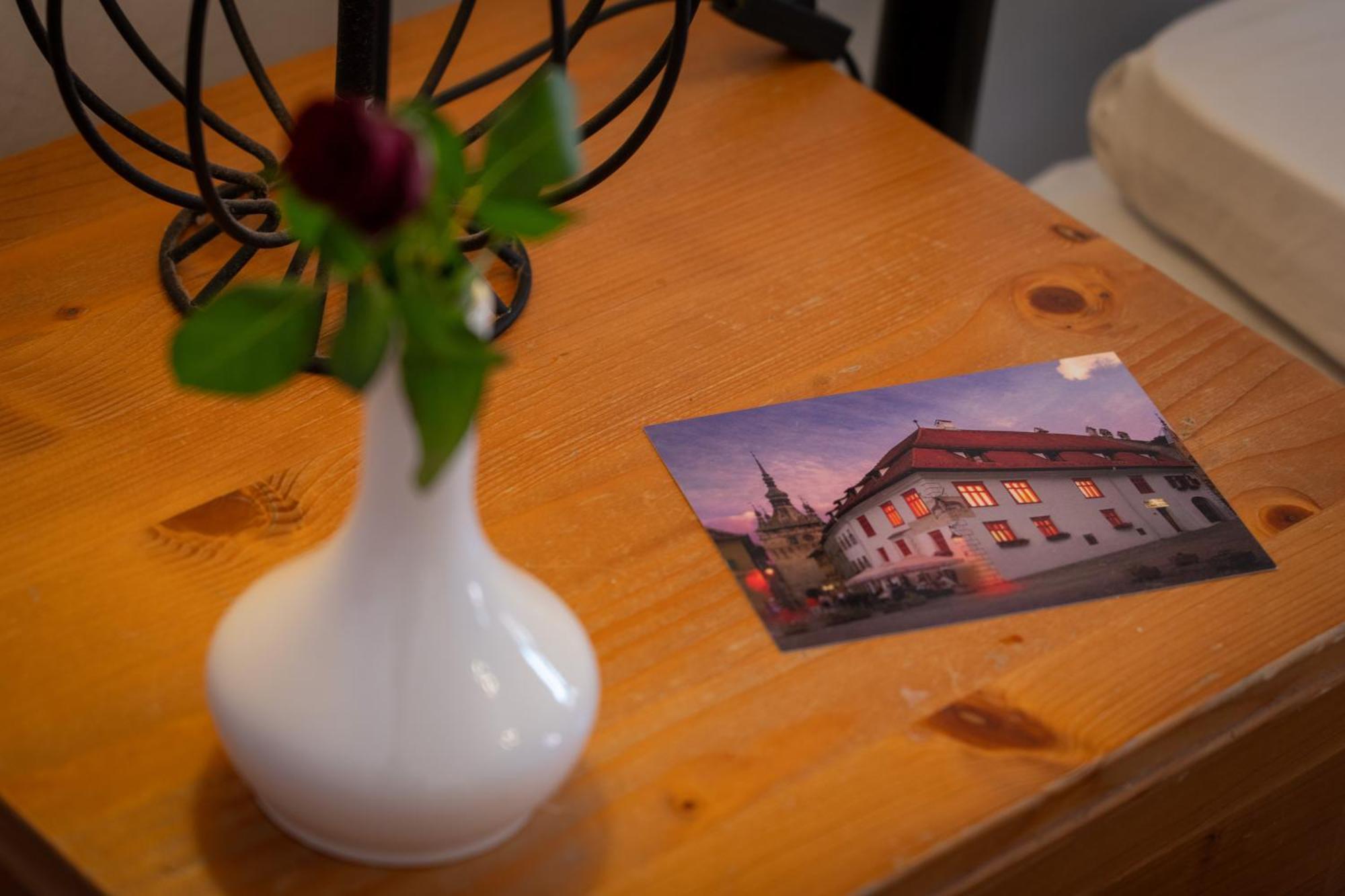 Casa Cu Cerb Hotel Sighisoara Bagian luar foto